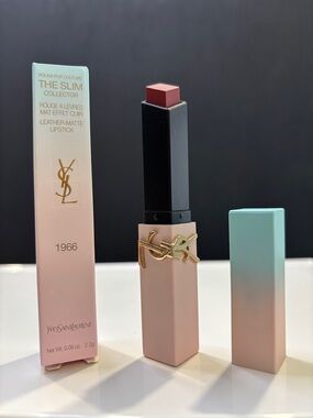 Yves Saint Laurent Slim Collector Leather-Matte Lipstick — Rouge Libre